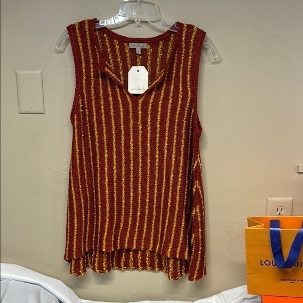 Wonderly Curvy Bossanova*Bali State Of Mind*Tank sleeveless shirt nwt 1X